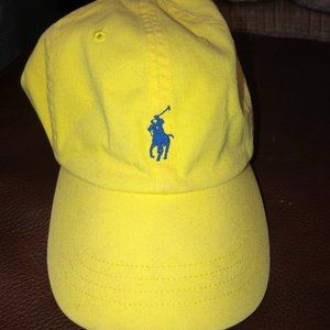 Men's Sports Cap Yellow Polo by Ralph Lauren